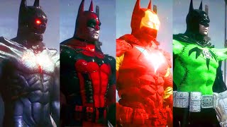 All 72 Batman Suits And Costumes  Batman Arkham Knight [upl. by Bergmann]