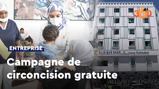 Campagne de circoncision gratuite à la clinique Badr [upl. by Arrol321]