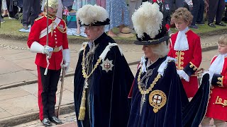 Garter Day Procession 2024 With King Charles III [upl. by Suellen]