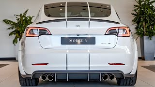 First Look at the 2025 Tesla Model 3 Stunning Updates [upl. by Afira]