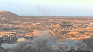 Asarco stacks demolition [upl. by Friedlander879]