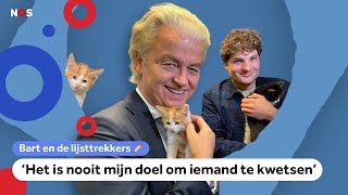 Katten knuffelen met Geert Wilders PVV [upl. by Pelag]