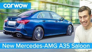 New MercedesAMG A35 Saloon Sedan 2020  see why its the ultimate small posh performance car [upl. by Anividul336]