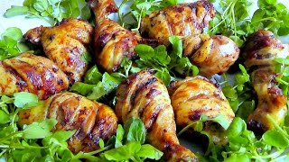 How to cook Chicken amp BBQ Sauce recipe Barbacue Food [upl. by Salas]