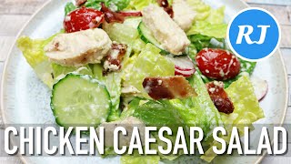 Caesar salad  Sałatka Cezar  The Recipe Journal [upl. by Eniad403]