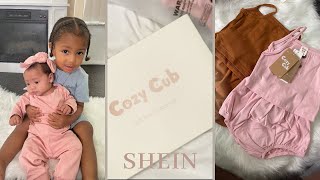 COZY CUB TRY ON HAUL ft KIDS  SHEIN [upl. by Stillmann513]