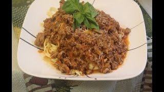 Authentic Italian Bolognese Sauce Recipe [upl. by Orten894]