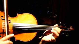 SCHINDLERS LIST THEME SONG Beautiful Full Version Solo Antique Saxon Violin [upl. by Tnias]