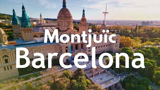 Things to do in Montjuïc Barcelona  Funicular and Cable Car [upl. by Airretnahs]