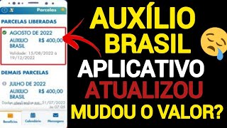 📲 SAIU AGORA APLICATIVO AUXÍLIO BRASIL FOI ATUALIZADO COM O VALOR MENOR ENTENDA O QUE ACONTECEU [upl. by Tiena]