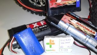 Smallest 12v 400mAh NiMH battery [upl. by Ahsemaj]