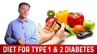 Diabetes Diet For Type 1 and Type 2 Difference Explained By Dr Berg [upl. by Garfield]