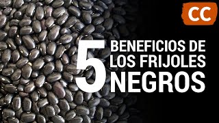 5 Beneficios de los Frijoles Negros  Ciencia de la Comida [upl. by Eeldarb493]