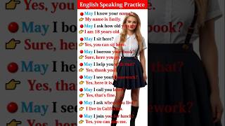 How to speak English fluently Daily use English question answer practice englishquestioansanswers [upl. by Cogan]