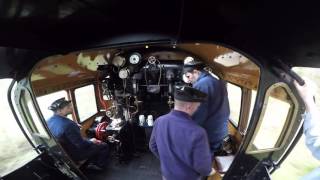 Footplate ride on 73082 Camelot part 1 of 3 [upl. by Elnukeda]