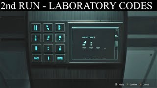 Resident Evil 2 Remake Second Run Laboratory Codes Green House [upl. by Arlie]