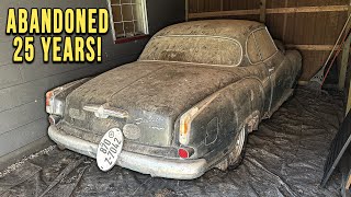 ABANDONED BARN FIND First Wash In 25 Years Borgward Isabella Satisfying Car Detailing Restoration [upl. by Asoramla]