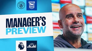 Pep Guardiola’s City v Ipswich press conference  Premier League [upl. by Newman54]