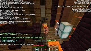 All Cubecraft Halloween Hunt Locations 2017 [upl. by Faustena471]