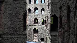 Inside Rochester Castle with all it’s Norman Arches [upl. by Eimat]