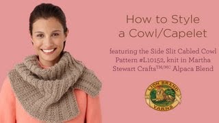 How to Style a CowlCapelet [upl. by Settle]