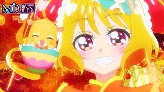 Cure Yum Yum Transformation  Delicious Party Pretty Cure English FanDub [upl. by Lorne]