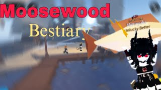 How to complete Moosewood Bestiary  fisch [upl. by Eelarol564]