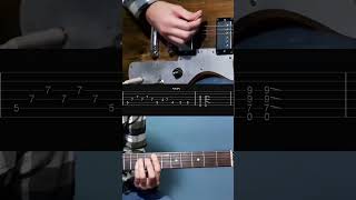 Good Times Bad Times  Led Zeppelin  Guitar TAB  Lesson  Tutorial shorts [upl. by Althea]