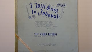 1960  Sing to Jehovah  Vinyl Record 401a Piano [upl. by Oza]