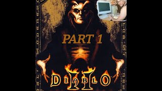 Diablo 2 Lord of Destruction Live on a Retro PC  PART 1 retrogaming [upl. by Kcirdes]