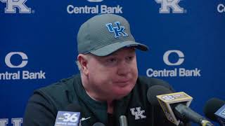 Kentucky Wildcats HC Mark Stoops  Tennessee Postgame [upl. by Dyke]