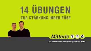 MITTERLE  14 Fußübungen Intro  mit Mareike amp Siggi Spaleck [upl. by Creigh908]