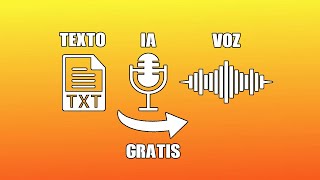 Convertir TEXTO a VOZ con IA  3 Opciones GRATIS [upl. by Riocard]