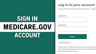 Medicare Login  How to Sign in to MedicareGov Account 2024 [upl. by Hairehcaz308]