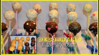 Cake Pops Decorating Ideas  HOW TO DECORATE CAKE POPS [upl. by Goodard]