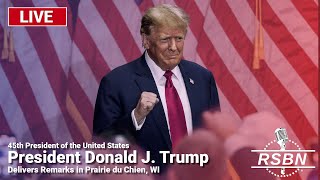 LIVE REPLAY President Trump Delivers Remarks in Prairie du Chien WI  92824 [upl. by Alderman440]