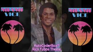 Miami Vice Rico quotTubbsquot Theme By Sythe Cameron Original Music [upl. by Bee994]