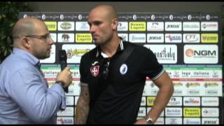 PISA  GROSSETO  1  2  ANDREA LISUZZO  Intervista [upl. by Aitropal340]