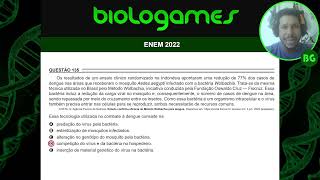 ENEM 2022  PROVA ROSA  Questão 135 [upl. by Brechtel]