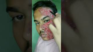 pritamvlogs burnfacemakeuptutorial makeuphacks Makeup done by me Pritam Adhya [upl. by Dniren212]