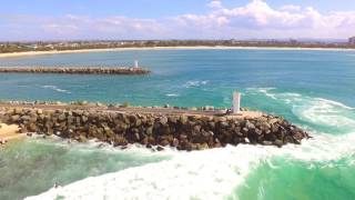 Point Cartwright Surfing Drone [upl. by Ennayt]