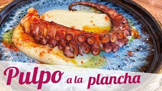 PULPO A LA PLANCHA con parmentier de patata 🐙 Receta fácil [upl. by Charpentier177]