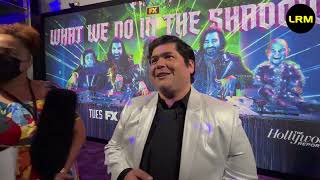 Harvey Guillen Interview for FXs What We Do In The Shadows at San Diego ComicCon [upl. by Anelrahc]