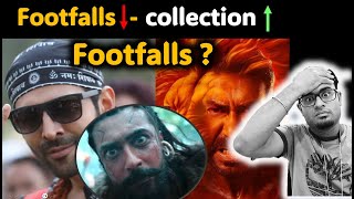 footfalls  Singham again vs bhool bhulaiyaa 3 collection  KANGUVA DAY 1 advance collection [upl. by Nonohcle]