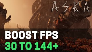 BEST PC Settings for Aska Maximize FPS amp Visibility [upl. by Rehttam]