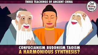 Confucianism vs Buddhism vs Taoism  Realpolitik of the Three Teachings of Ancient China [upl. by Anelak]