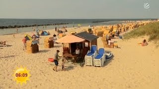 Spontaner Kurzurlaub an der Ostsee im Test  SAT1 Frühstücksfernsehen [upl. by Artenak]