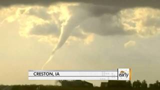 Iowa tornado caught on tape [upl. by Sonitnatsnoc]