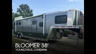 UNAVAILABLE Used 2001 Bloomer Horse Trailer 12 Living Quarters in Youngsville Louisiana [upl. by Eirehc106]