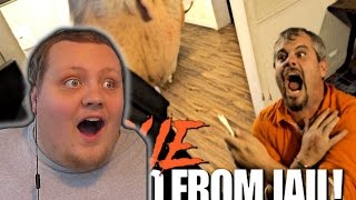 CHARLIE ESCAPED FROM JAIL PRANK BY ANGRY GRANDPA REACTION [upl. by Aldric808]